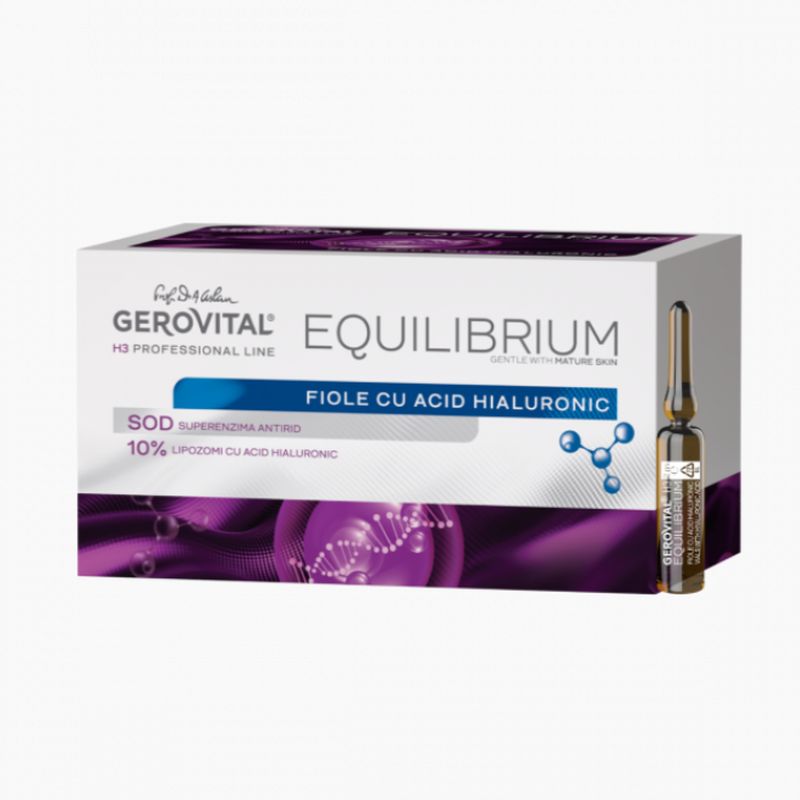 Equilibrium Ampoules with Hyaluronic Acid 10%, 20 x 2ml