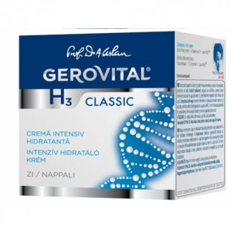 Gerovital H3 Classic - Intensive Moisturizing Daily Cream-50ml
