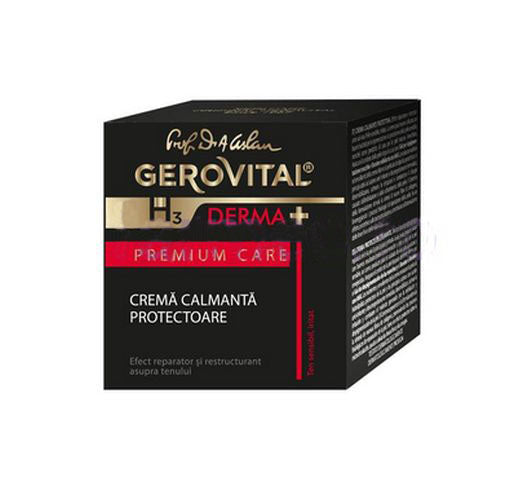 Gerovital H3 Derma+ Premium Care - Soothing protective cream - 50ml