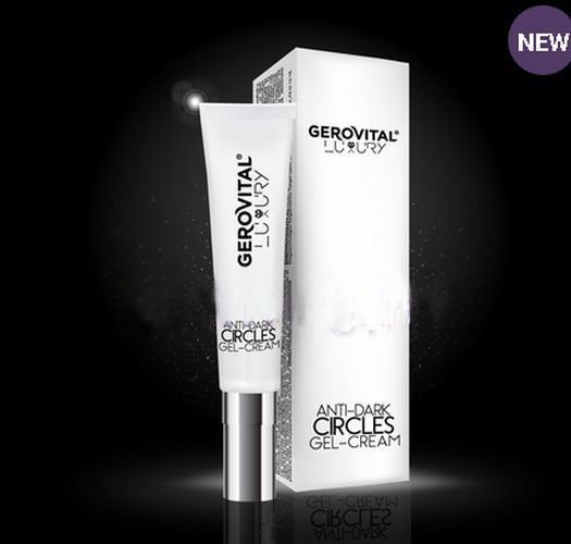 Gerovital Luxury Anti-Dark Circles Gel-Cream - 15ml
