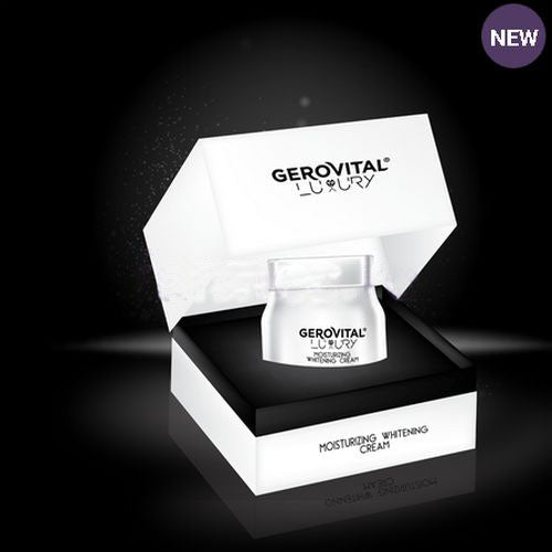 Gerovital Luxury Moisturizing Whitening Cream - 50ml