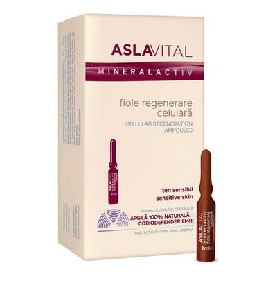 Aslavital Mineralactiv - Cellular regeneration ampoules - 7 x 2 ml