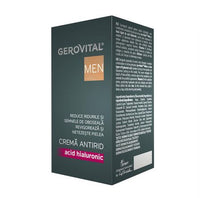 Anti-Wrinkle Cream Hyaluronic Acid Gerovital Men-30ml