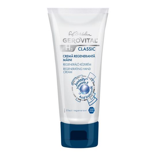 Gerovital H3 Classic - Regenerating Hand Cream-100ml